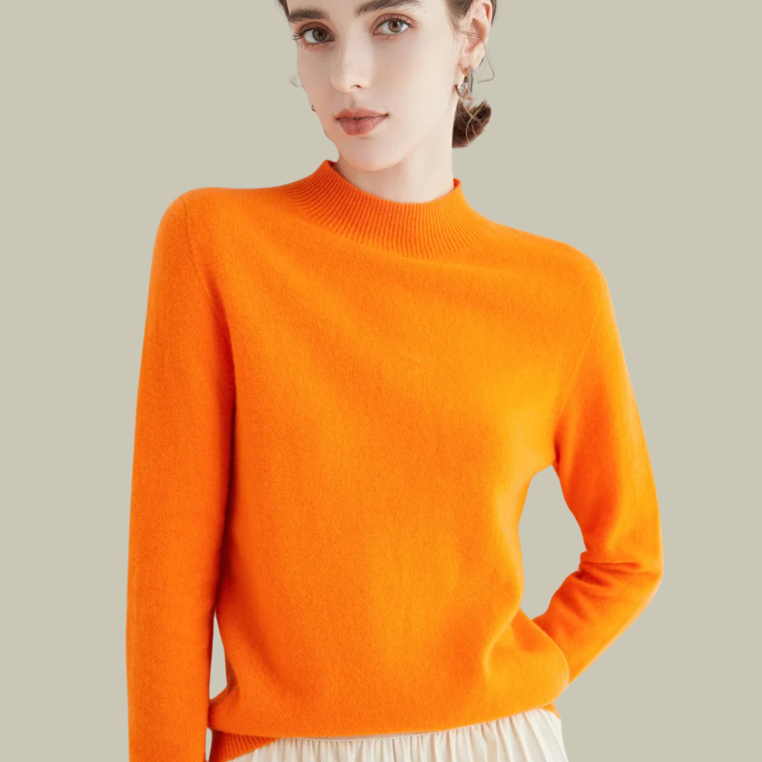 Parsha | Damen Rollkragenpullover aus Merinowolle für den Winter