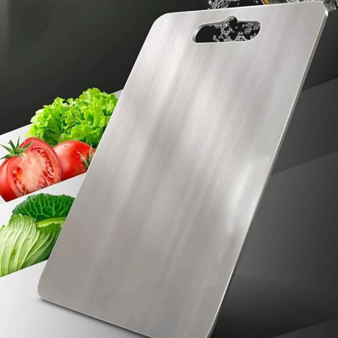 Tabla de cortar de acero inoxidable de alta calidad para la cocina