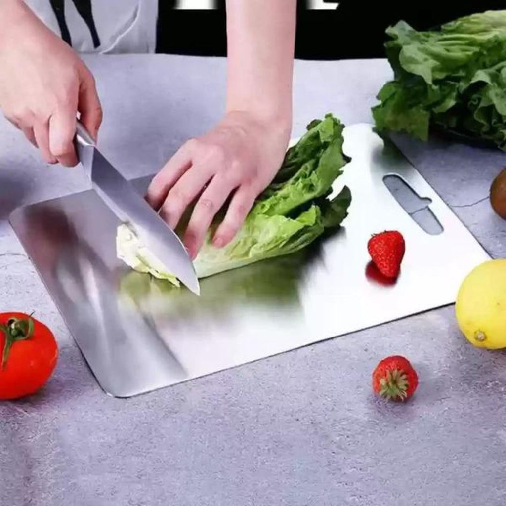 Tabla de cortar de acero inoxidable de alta calidad para la cocina