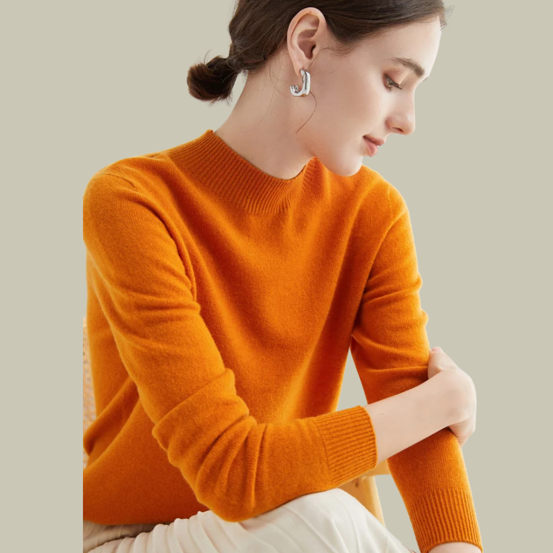 Parsha | Damen Rollkragenpullover aus Merinowolle für den Winter