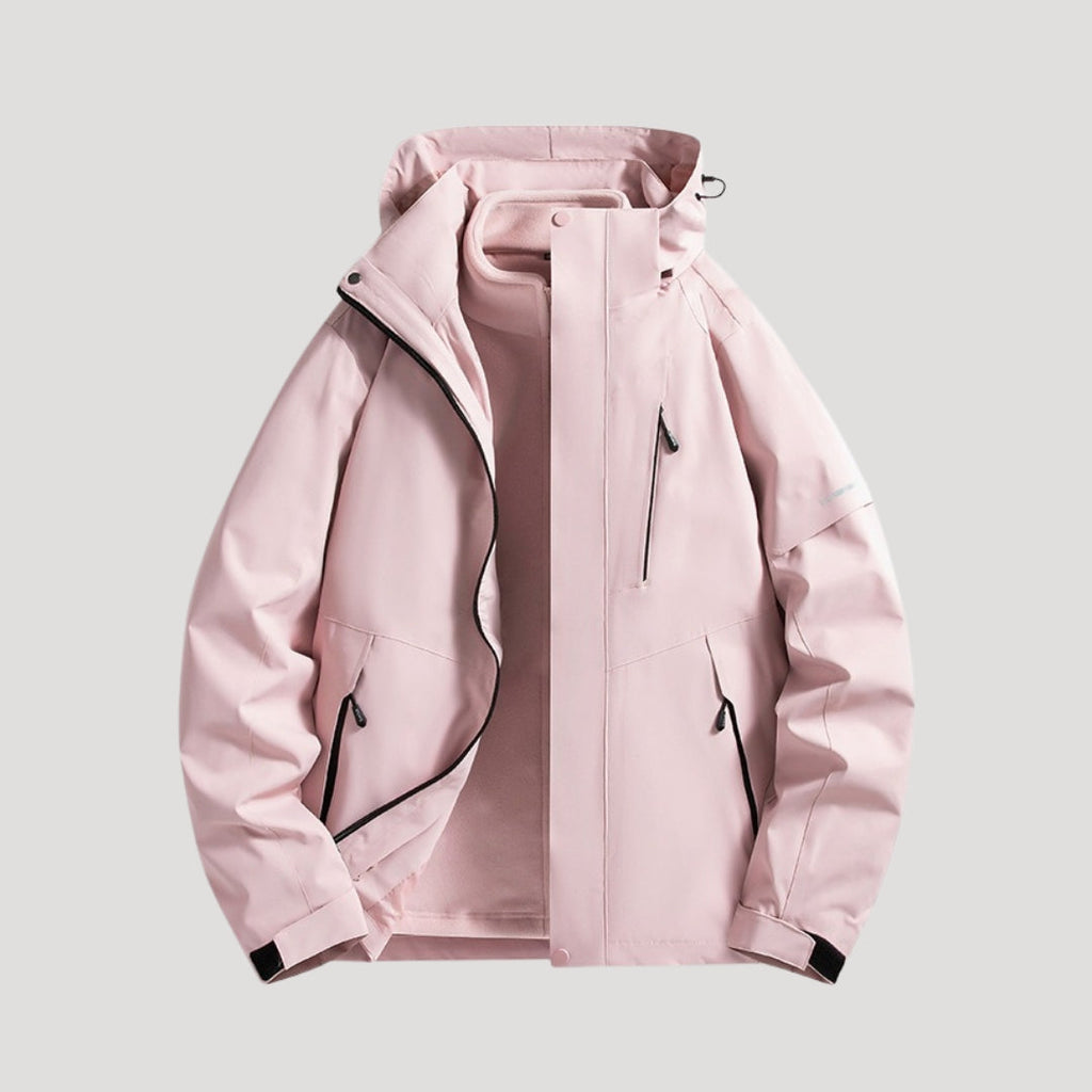 Flōre | Chaqueta cortavientos impermeable para mujer, ideal para actividades al aire libre