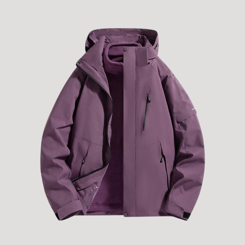 Flōre | Chaqueta cortavientos impermeable para mujer, ideal para actividades al aire libre