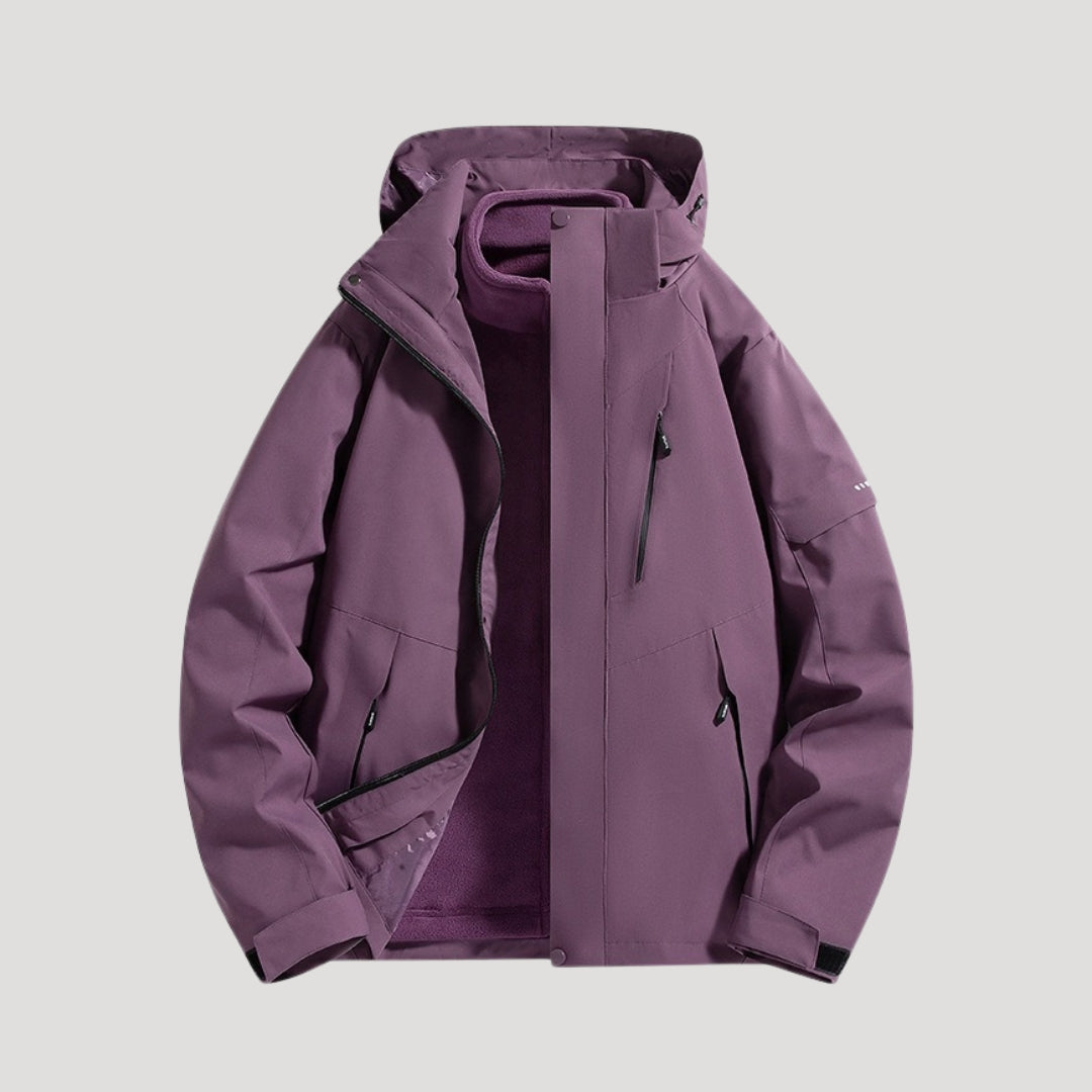 Flōre | Chaqueta cortavientos impermeable para mujer, ideal para actividades al aire libre
