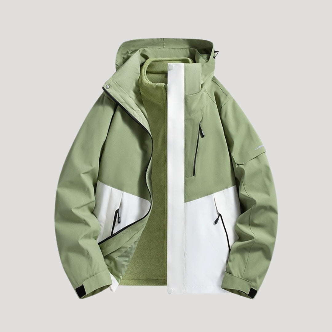 Flōre | Chaqueta cortavientos impermeable para mujer, ideal para actividades al aire libre