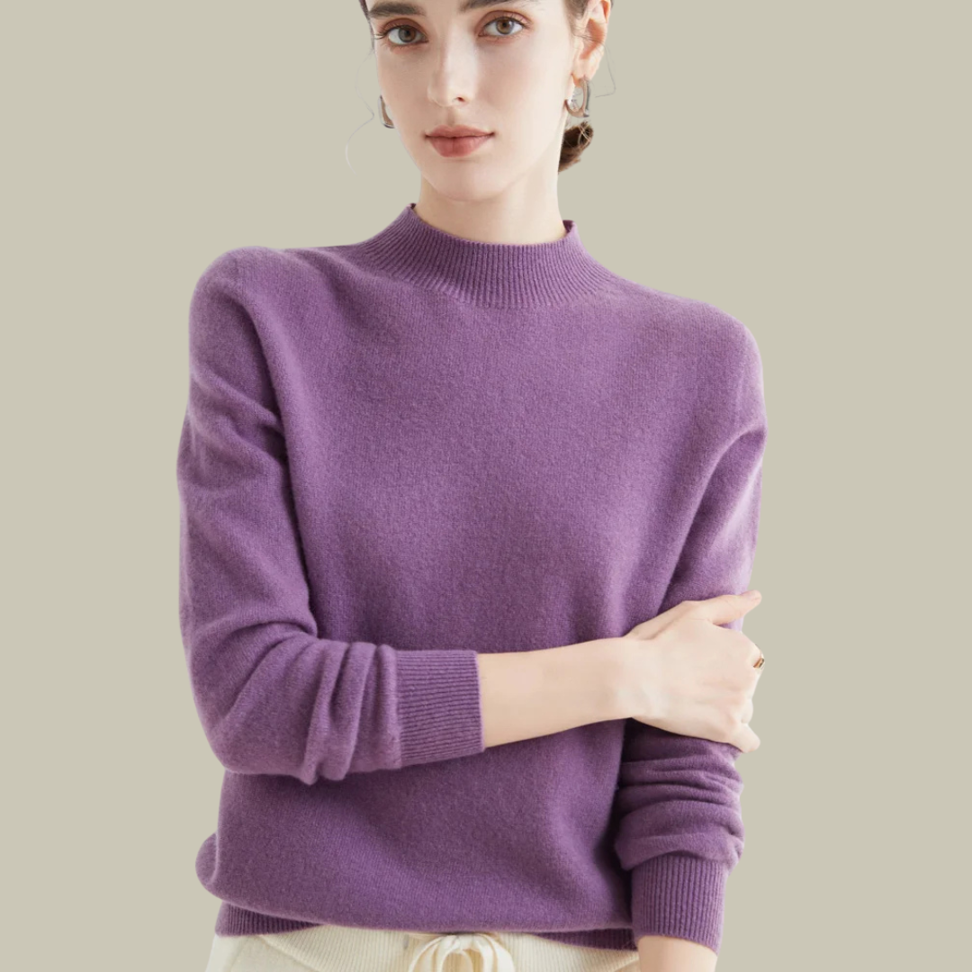 Parsha | Damen Rollkragenpullover aus Merinowolle für den Winter