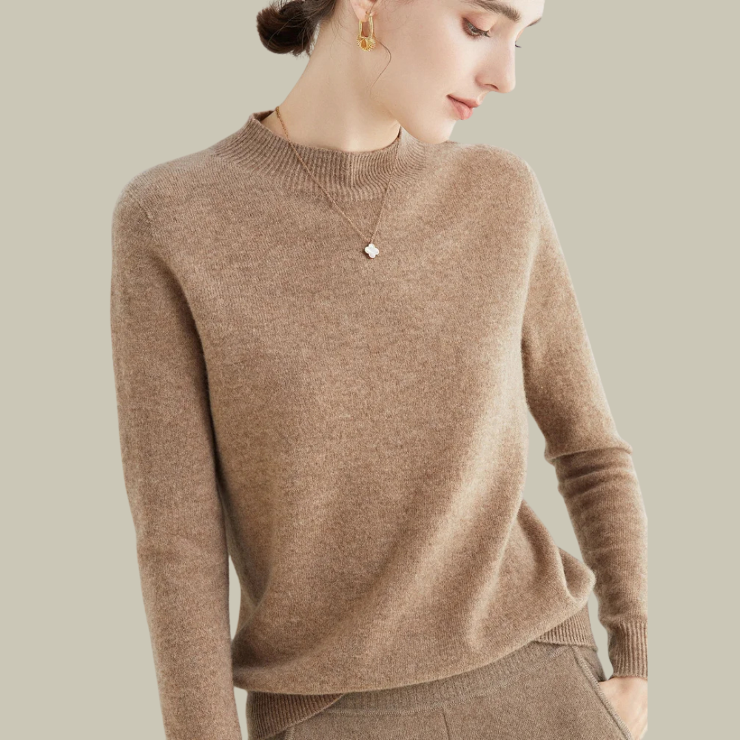 Parsha | Damen Rollkragenpullover aus Merinowolle für den Winter