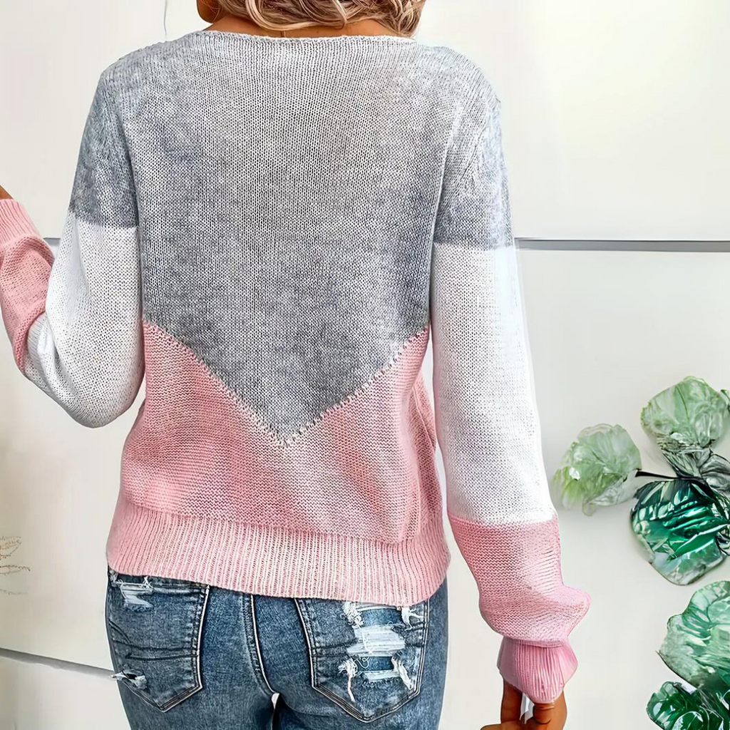 Umami | Damen Lässig Locker Geschnittener Pullover