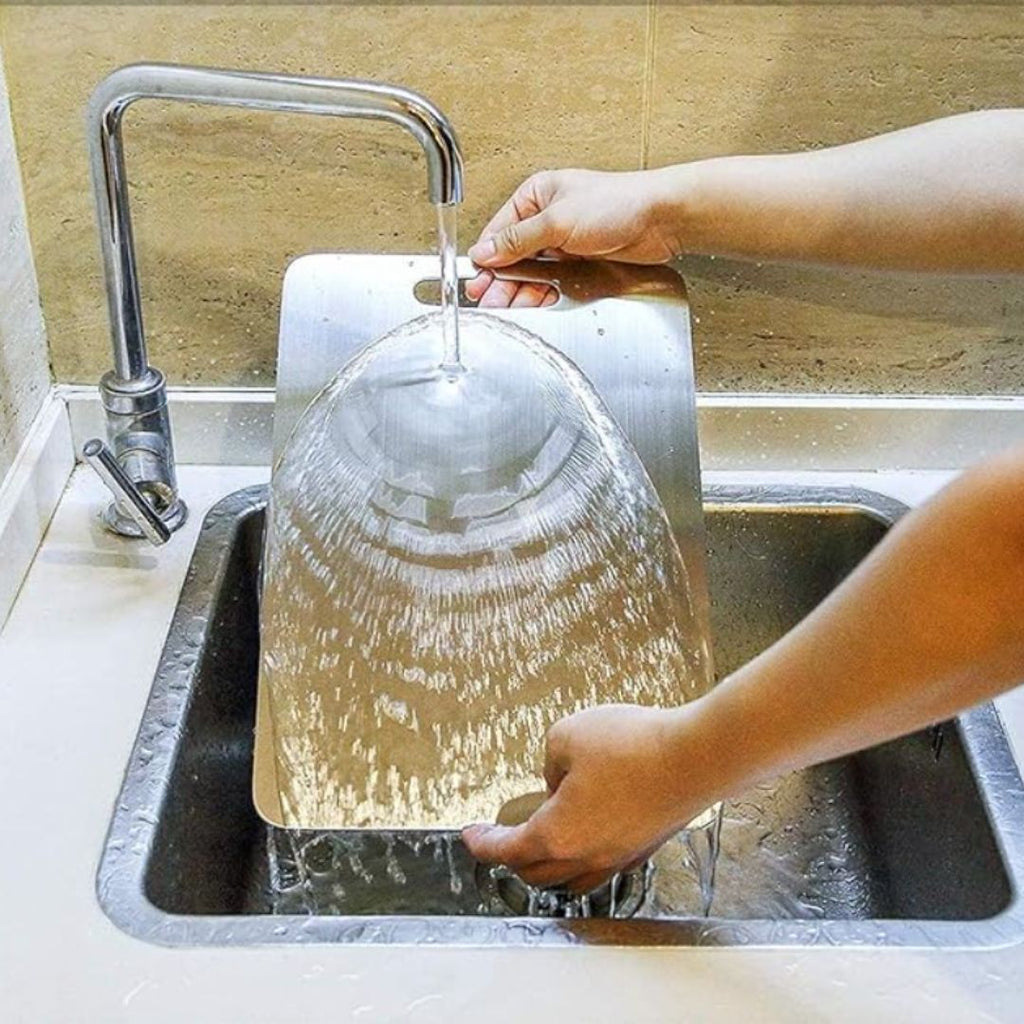 Tabla de cortar de acero inoxidable de alta calidad para la cocina