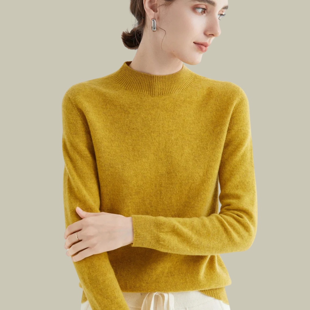 Parsha | Damen Rollkragenpullover aus Merinowolle für den Winter