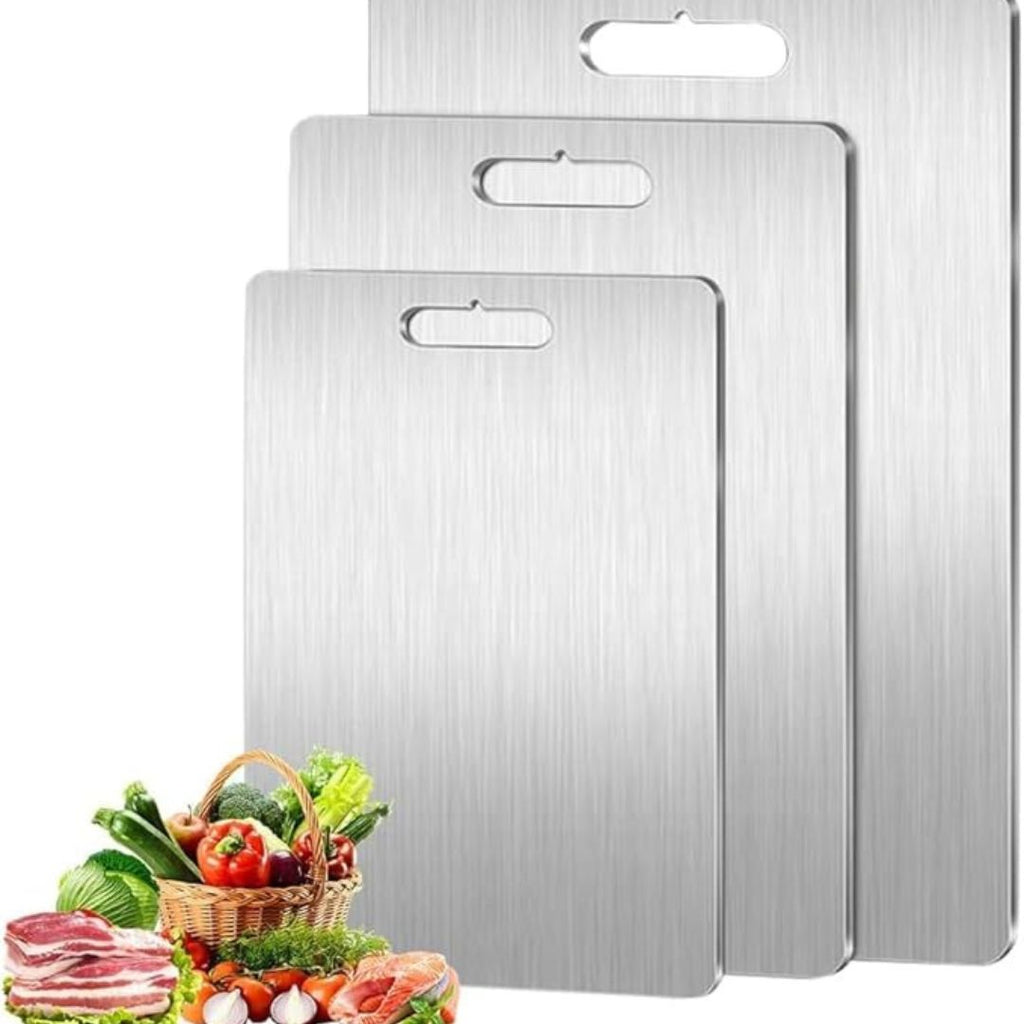 Tabla de cortar de acero inoxidable de alta calidad para la cocina