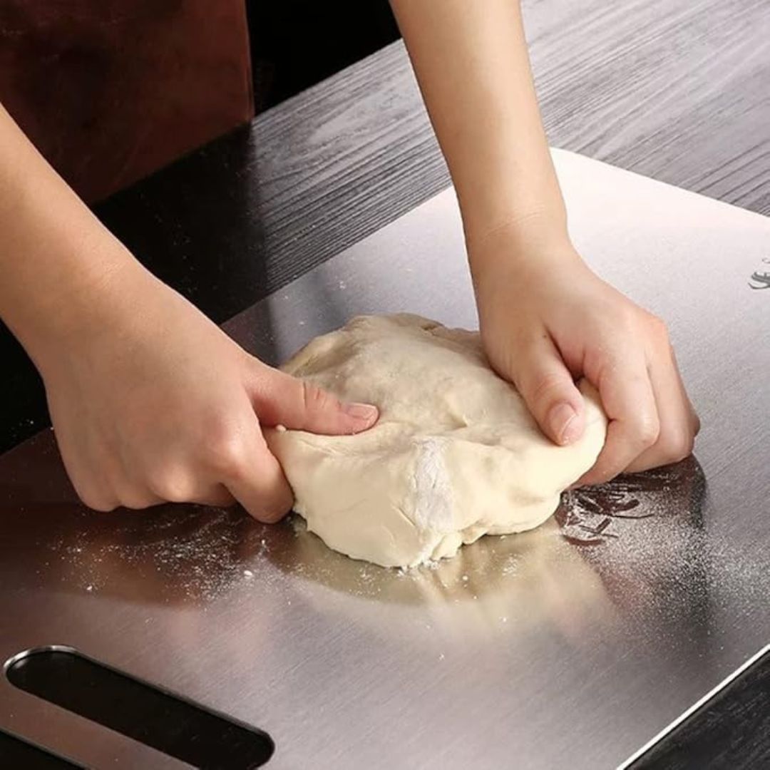 Tabla de cortar de acero inoxidable de alta calidad para la cocina