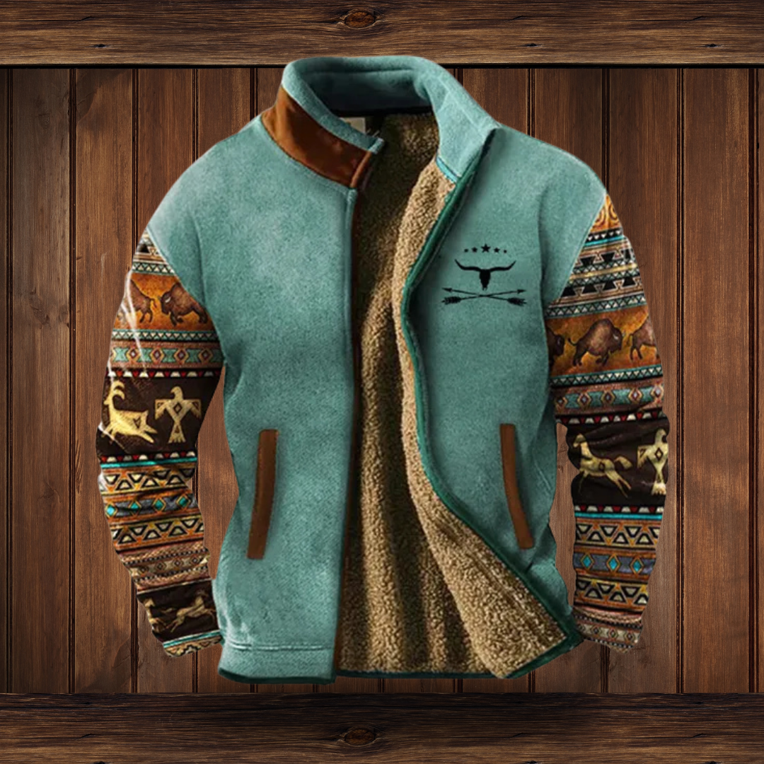 SUENTA Herren Fleecejacke Stilvoller Komfort Bequemlichkeit Langlebigkeit Eleganz Blaue 2