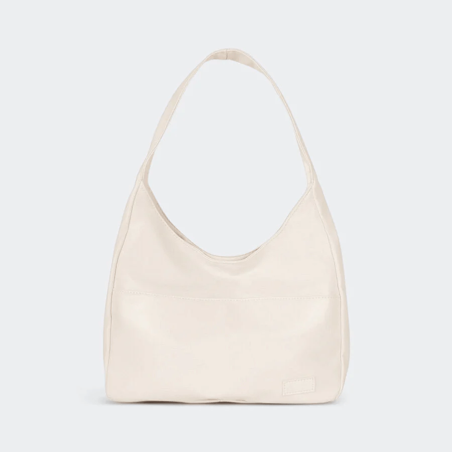 SUENTA Isana | Große Schultertasche Weiß
