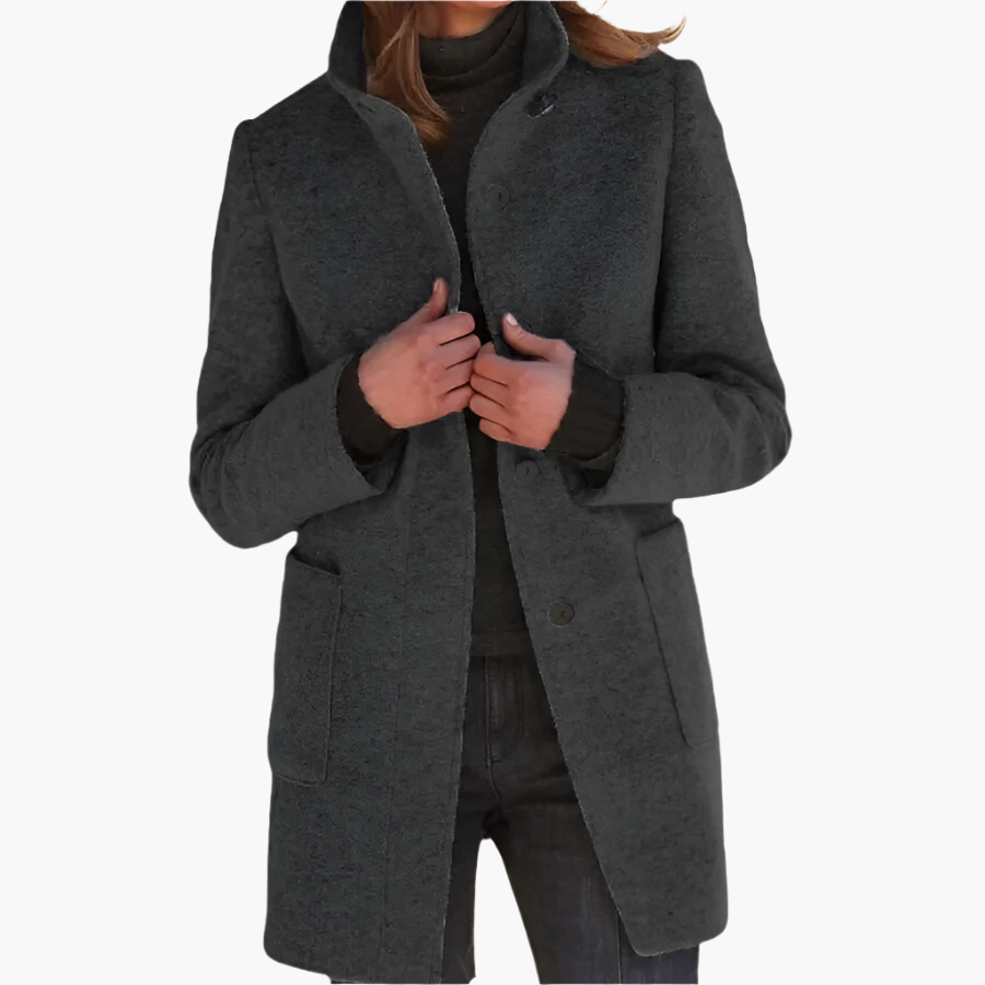 Inspire | Women's Classic-Style Winter Coat with Long Sleeves