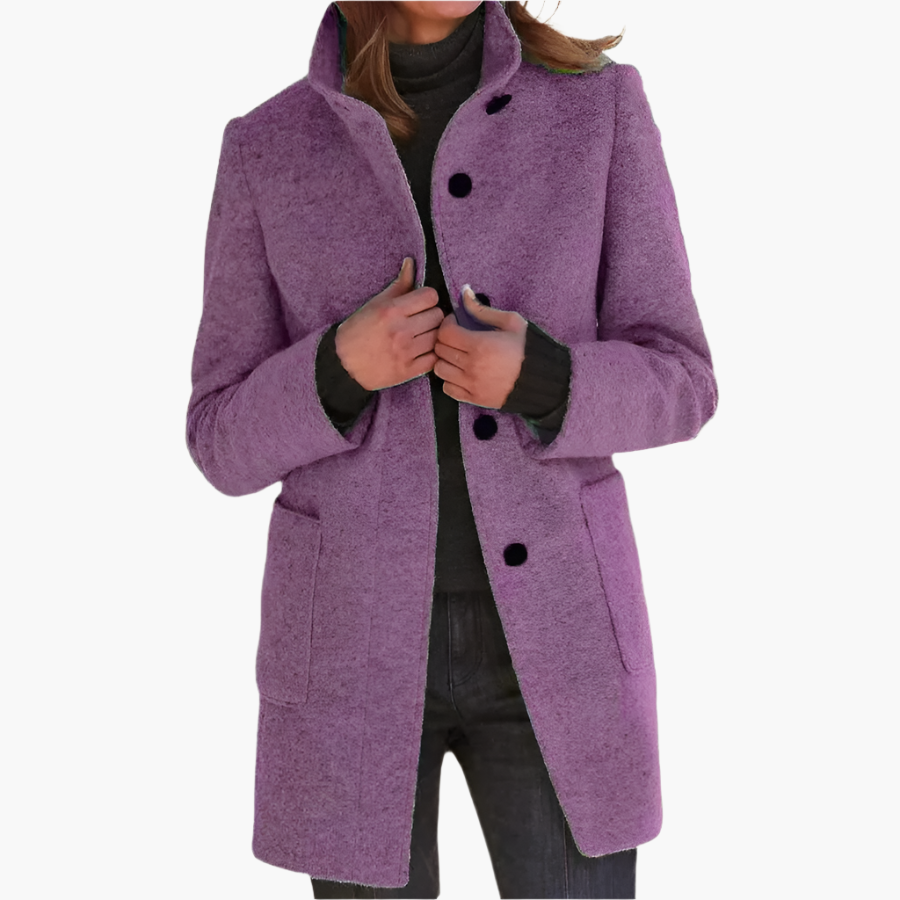 Inspire | Women's Classic-Style Winter Coat with Long Sleeves