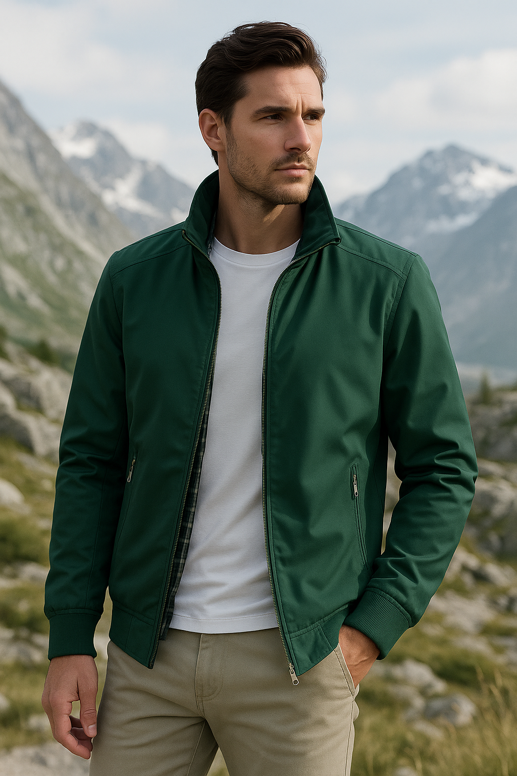 Mane | Stilvolle winddichte Sommerjacke für Herren