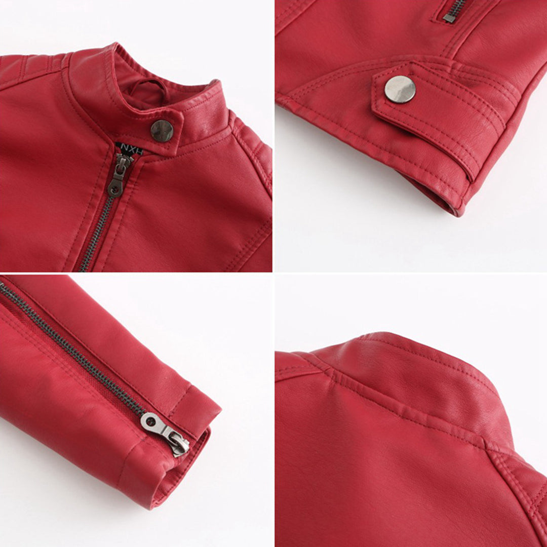 Parsha | Women's jacket with a stand-up collar and zippered pockets