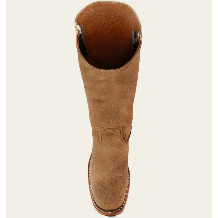 SUENTA Damen-Stiefel Kniehoch – Eckige Spitze & Blockabsatz