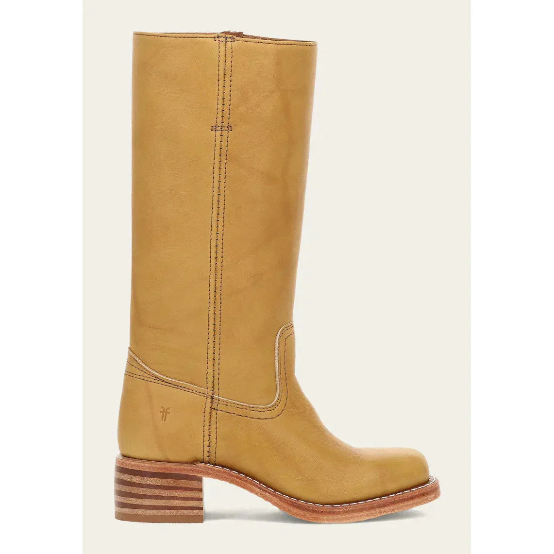 SUENTA Damen-Stiefel Kniehoch – Eckige Spitze & Blockabsatz