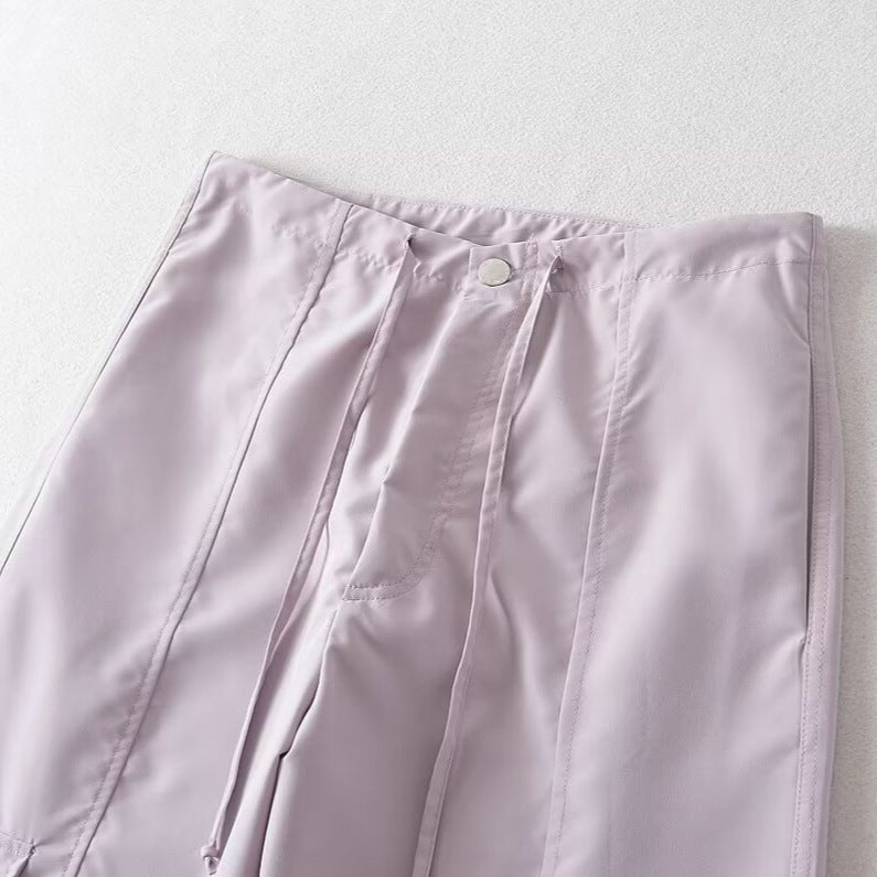 SUENTA Frauen eleganten weiten Cargo-Hose Stil und Funktionalität Alltag Freizeit