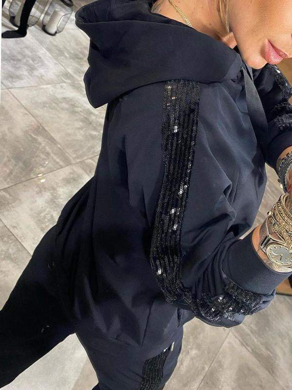 SUENTA Damen Herfst Set Vielseitiges Outfit Für Alltag Und Freizeit