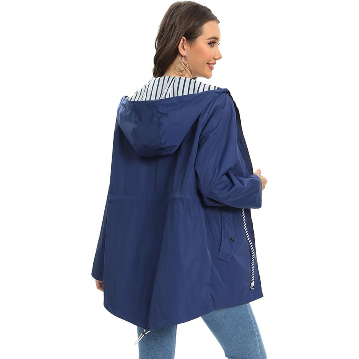 Mechi | Jacke mit verstellbaren Kordelzügen an der Taille