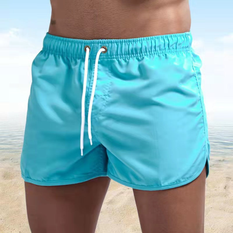 SUENTA Hommes | Moderne & weiche Badehose für Herren Hellblau