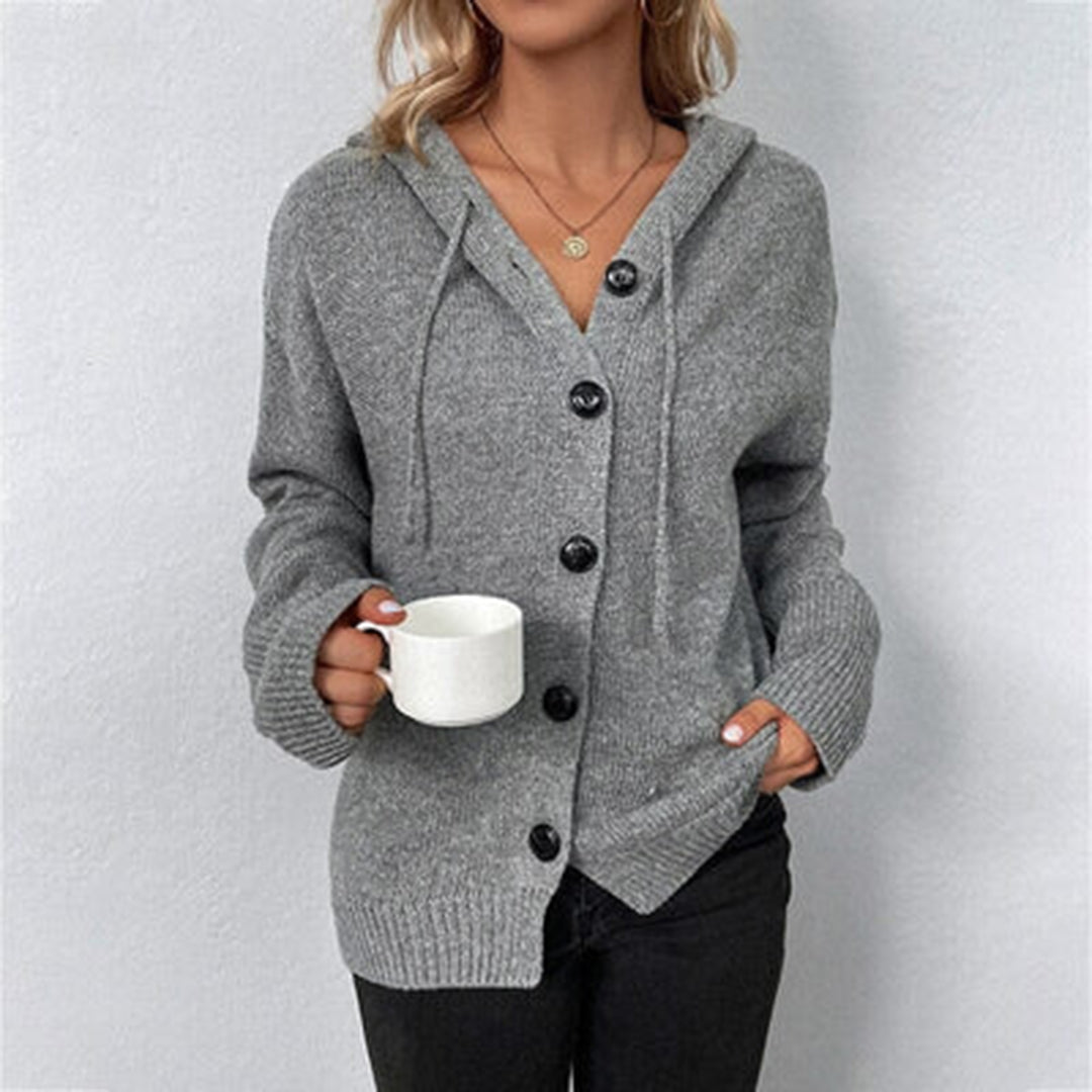 Solis | Women's casual button-front knit cardigan