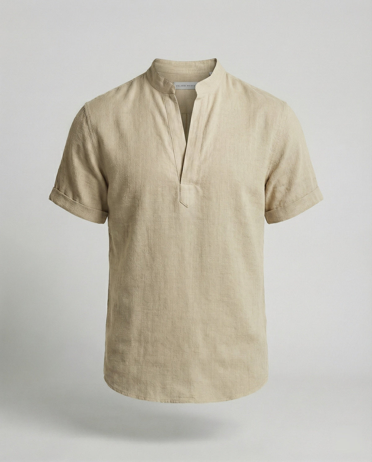 SUENTA Zahara | Herren Poloshirt mit V-Ausschnitt – Pflegeleichtes Polyester & Formstabil Beige