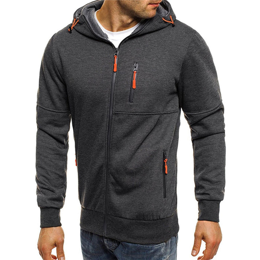 Mane | Lässiger Herren-Hoodie mit Reißverschluss