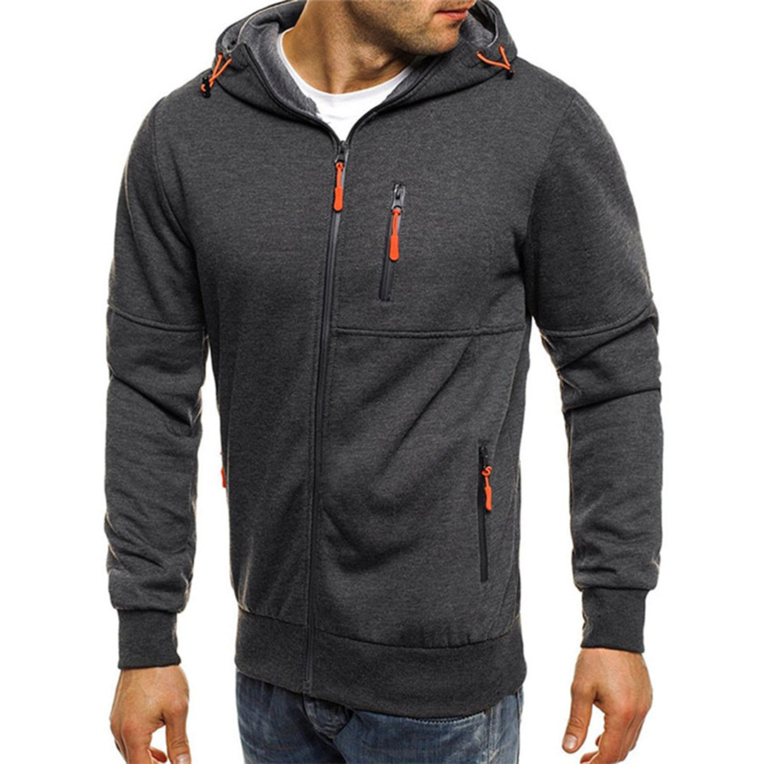 Mane | Lässiger Herren-Hoodie mit Reißverschluss