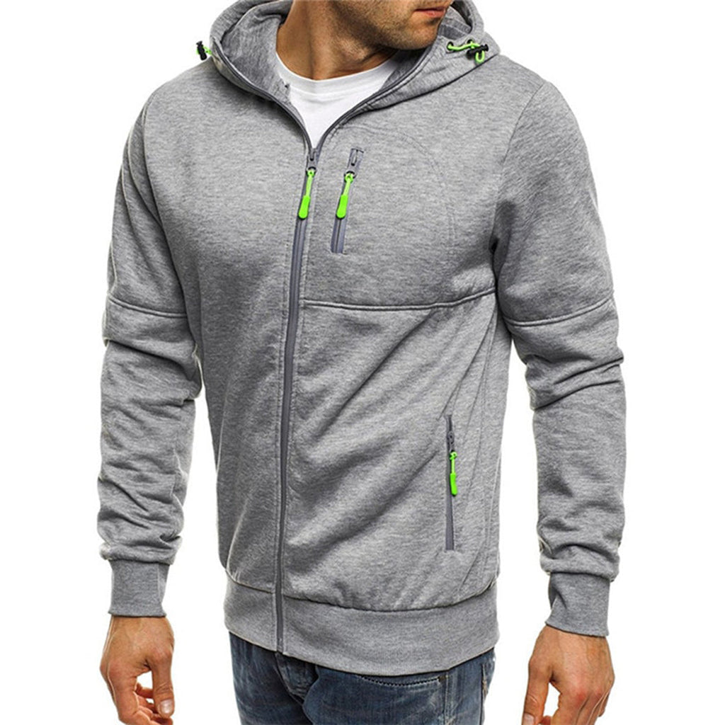Mane | Lässiger Herren-Hoodie mit Reißverschluss