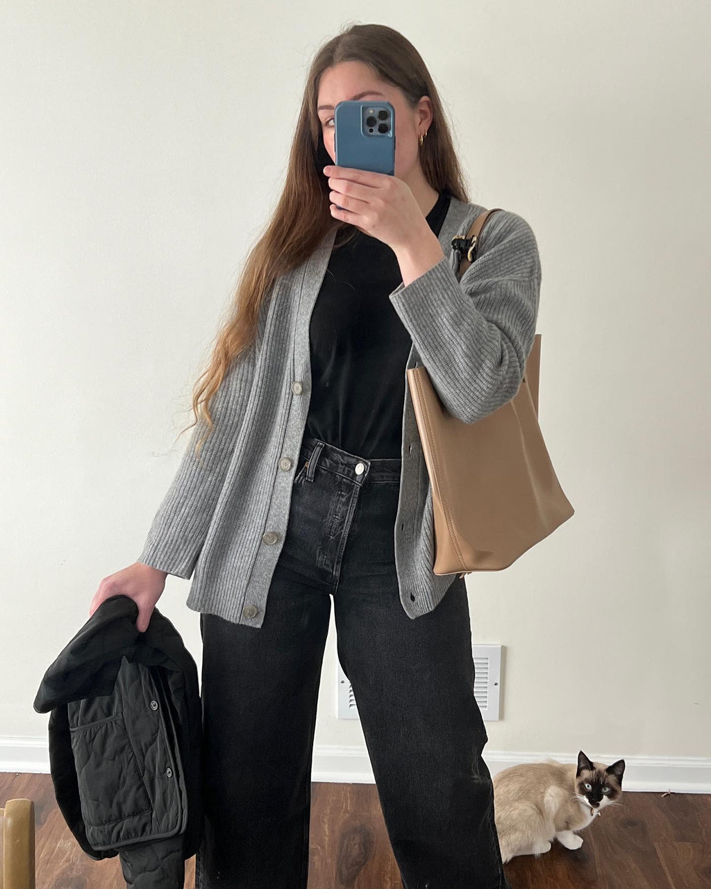 SUENTA Damaris | Damen Oversized Strickjacke mit Knöpfen