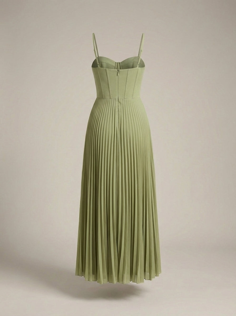 SUENTA Lyra | Langes Kleid für Damen | Maxi-Abendkleid mit Korsett und eleganter Passform