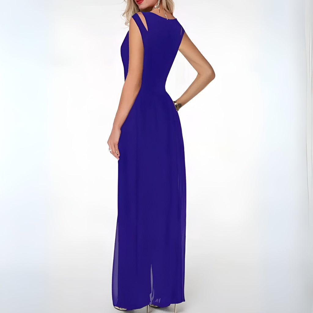 SUENTA Vanity | Damen Trendy Jumpsuit Leichtem, Gut Belüftet Stoff Eleganz Leichtigkeit