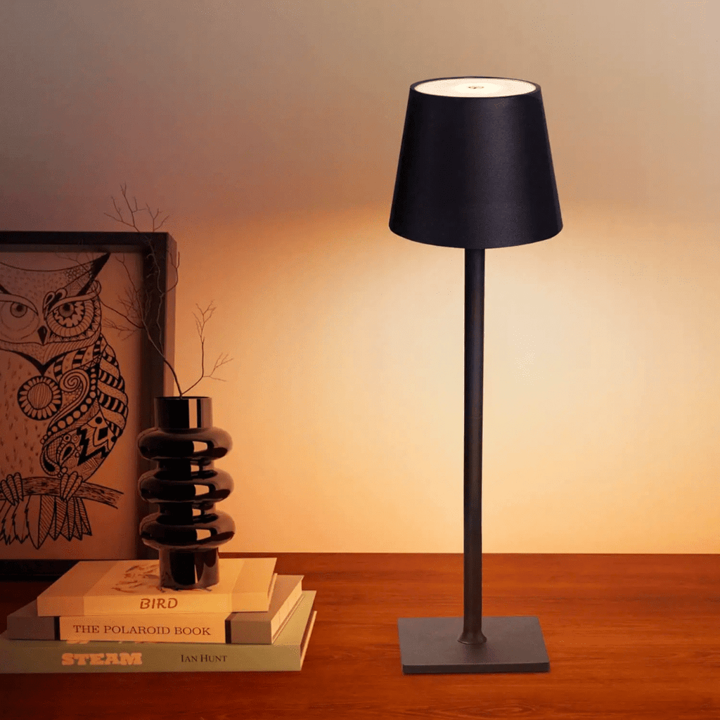 Luxalight Kabellose Tischlampe – Elegantes LED-Design mit Touch-Dimmer & wasserdichter Funktion