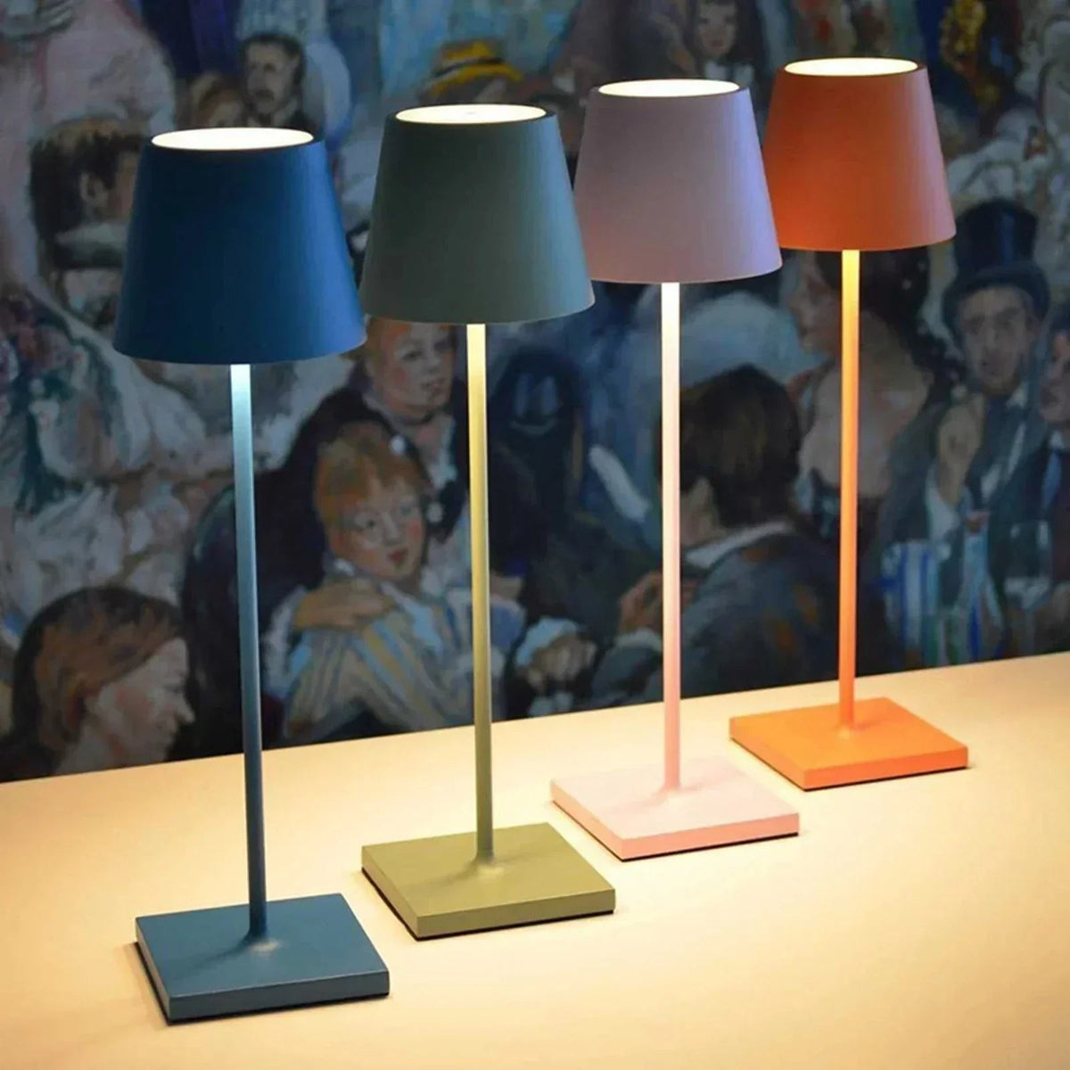Luxalight Kabellose Tischlampe – Elegantes LED-Design mit Touch-Dimmer & wasserdichter Funktion