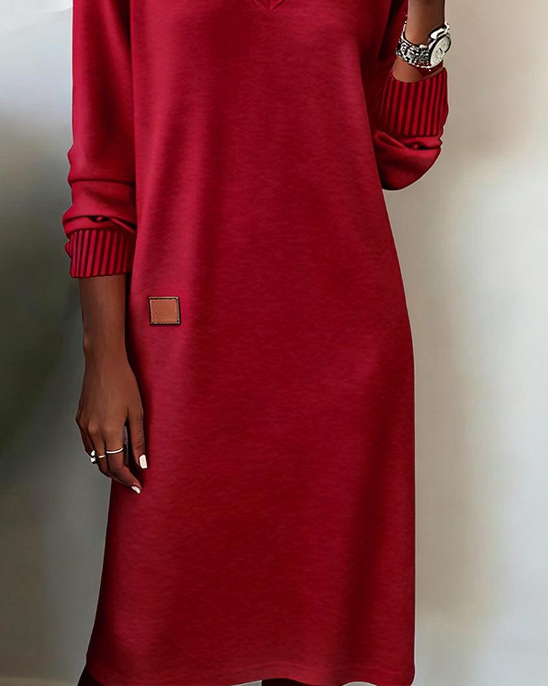 SUENTA Damen-Strickkleid – Weicher Stretch & Elegante Weiblichkeit