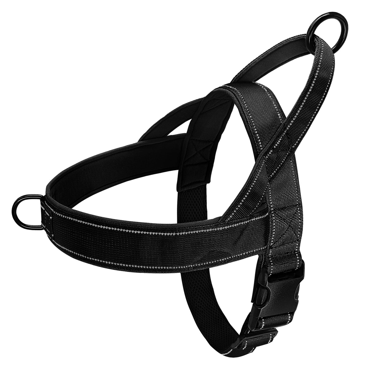 No-Pull Hundegeschirr mit Reflektordetails
