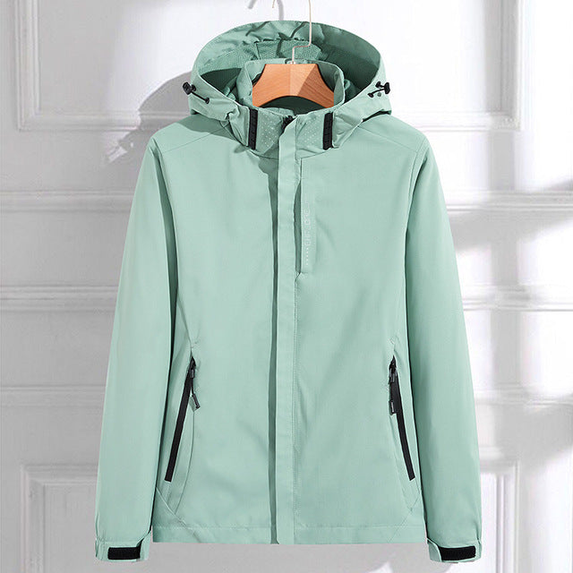 Tasana | Damen Funktionsjacke mit Reißverschluss und Kapuze