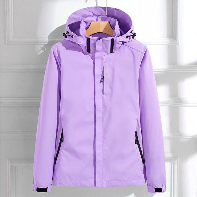 Tasana | Damen Funktionsjacke mit Reißverschluss und Kapuze