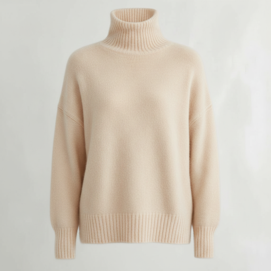 SUENTA Damen Rollkragenpullover Komfort das leichte, atmungsaktive Material