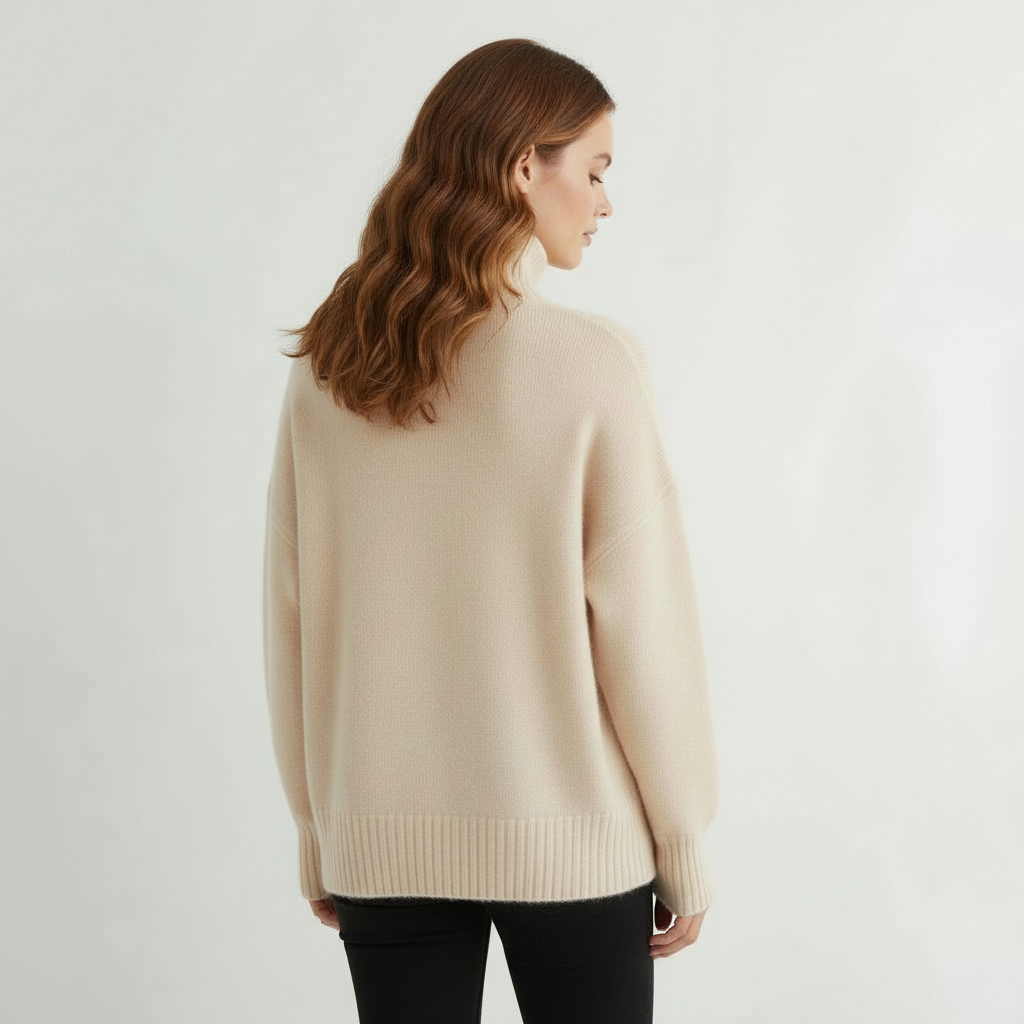 SUENTA Damen Rollkragenpullover Komfort das leichte, atmungsaktive Material