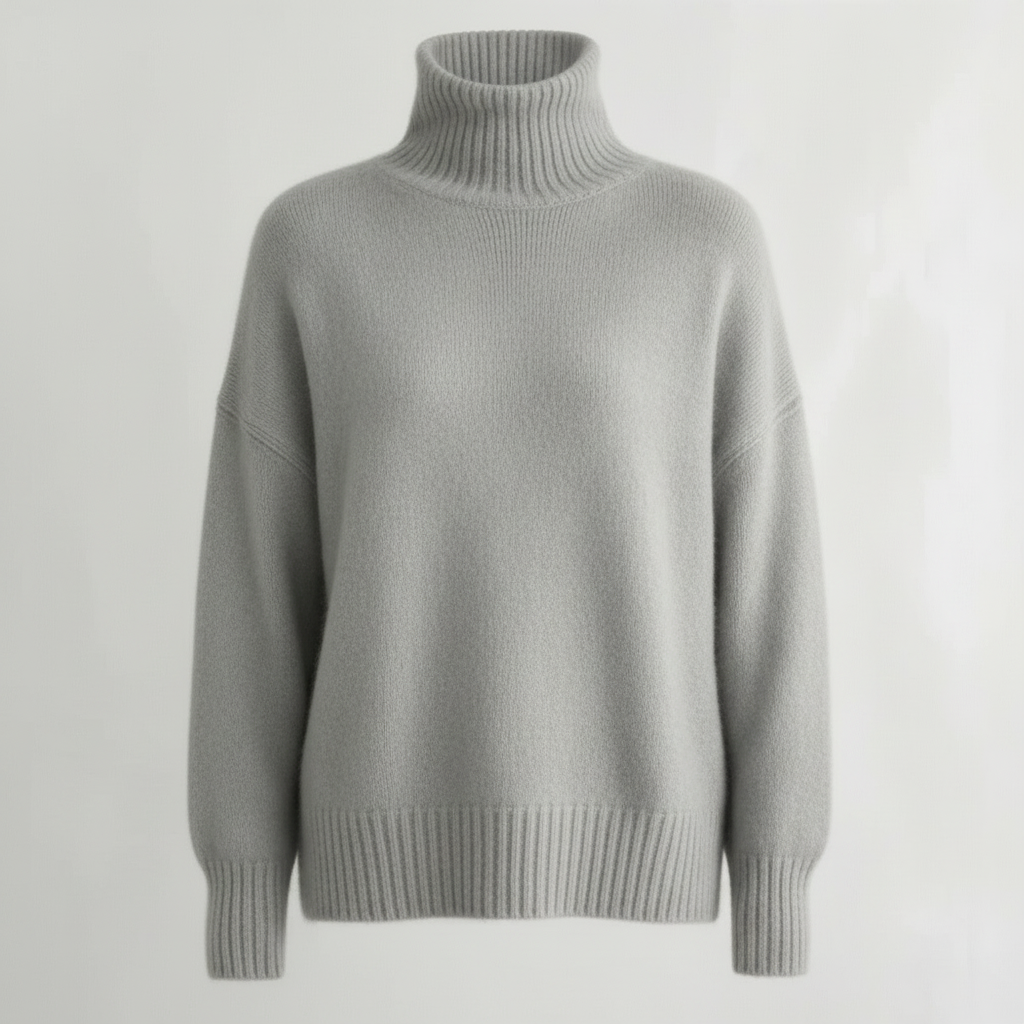 SUENTA Damen Rollkragenpullover Komfort das leichte, atmungsaktive Material