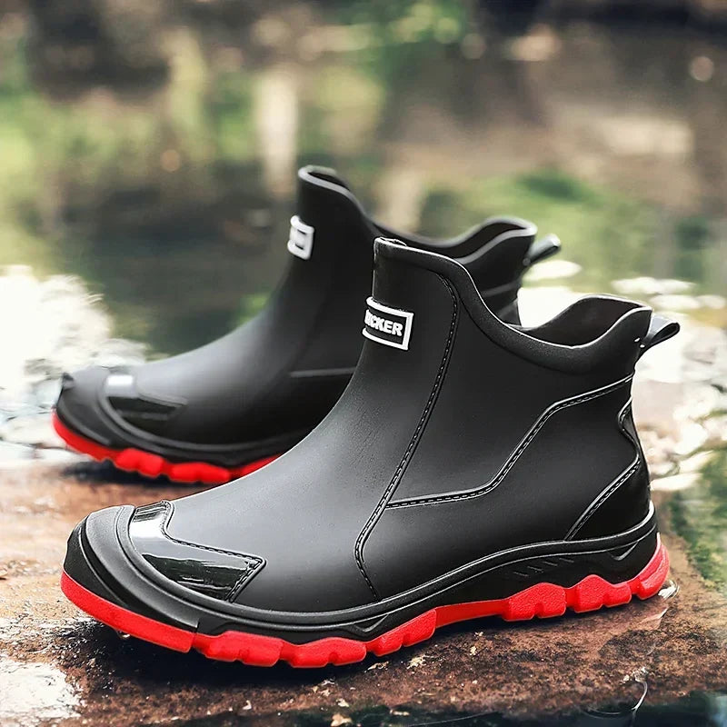 Tasana | Stiefeletten für Damen zum Hineinschlüpfen, Profilsohle, geschlossene Zehenpartie