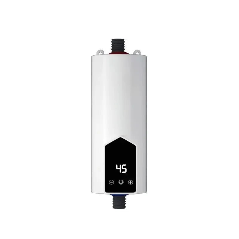 Elektrischer Durchlauferhitzer 220V (3000W–5500W) – Tragbarer Warmwasserbereiter ohne Tank für Dusche & Küchenarmatur mit digitalem LED-Display