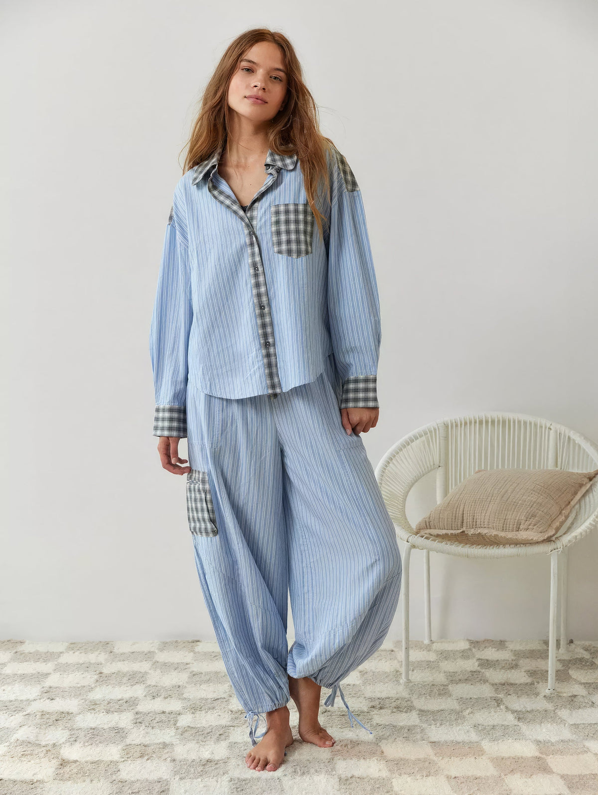SUENTA Damen Pyjama-Set – Bequeme Passform & Elegantes Design