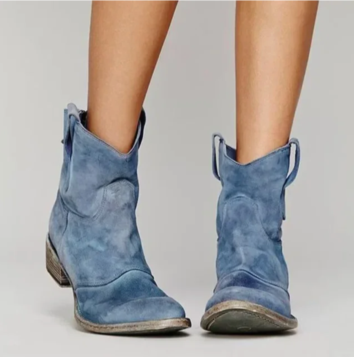Luna | Elegante Wildleder-Westernstiefel für einen stilvollen Look