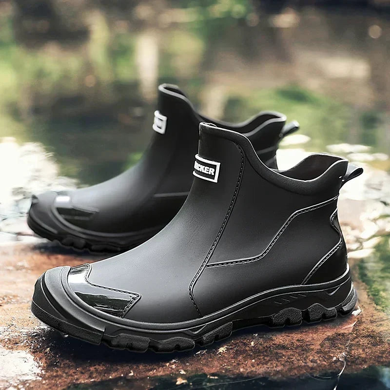 Tasana | Stiefeletten für Damen zum Hineinschlüpfen, Profilsohle, geschlossene Zehenpartie
