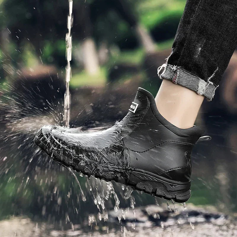 Tasana | Stiefeletten für Damen zum Hineinschlüpfen, Profilsohle, geschlossene Zehenpartie